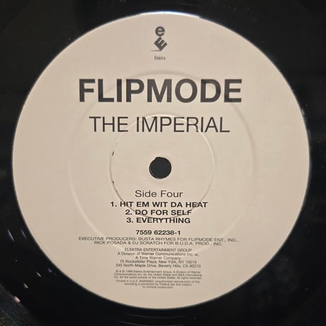 (2LP )FLIPMODE SQUAD /THE IMPERIAL 1998US ORIGINAL 新品未使用デッドストック盤　稀少
