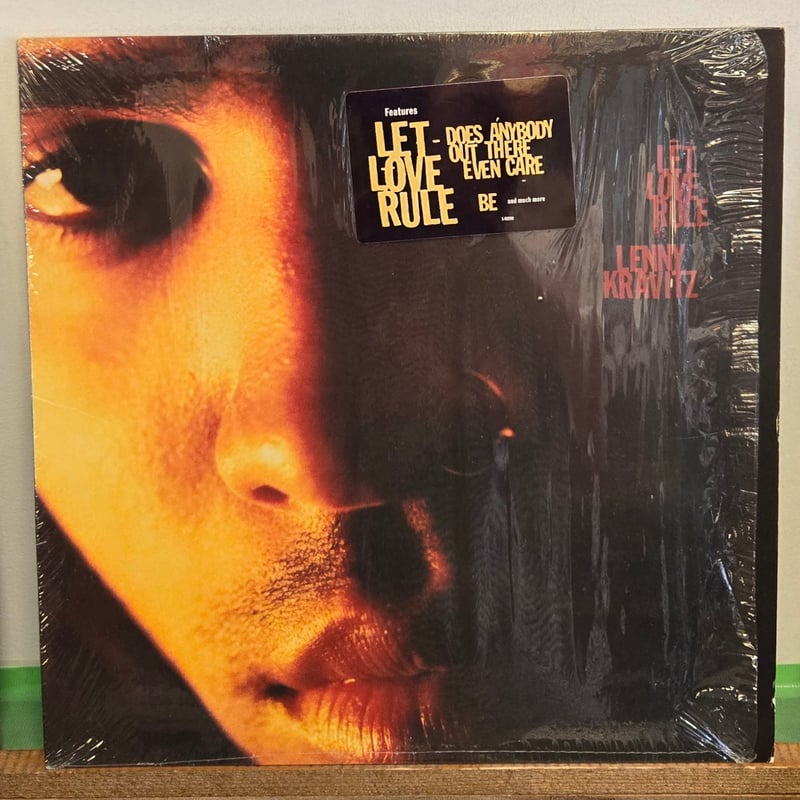 LP) LENNY KRAVITZ /LET LOVE RULE 1989 US ORIG