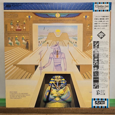 (LP)IRON MAIDEN /POWER SLAGLVE 1984 JAPANOBI 状態良好