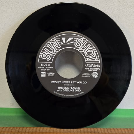 (7EP)スカフレイムス SKA FLAMES /I WON'T NEVER LET YOU GO c/w  GOOD MORNING 新品未使用盤