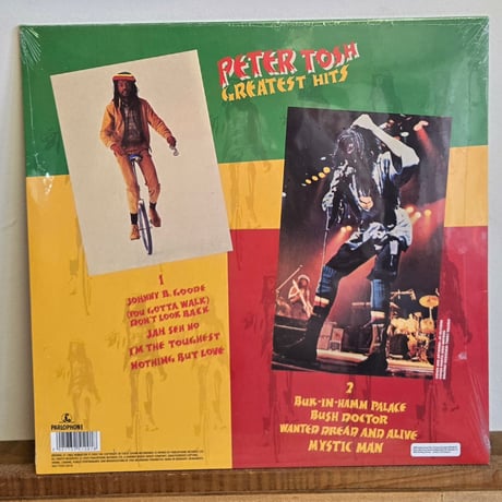 （LP ）PETER TOSH /GREATEST HITS 2025RSD 限定　新品未開封シールド盤