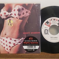 (7EP)MIGHTY SPARROW / TOUR OF JAMAICA c/w UNDER MY SKIN 12/6発売 カリプソの至宝2サイダー45 新品未使用盤