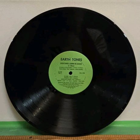 (LP )EARTH TONES/EVERYTHINGS GONNA  BE  ALLRIGHT 1970s セイントクリストファーネイヴィス連邦ORIG VINYL  アイランドグルーヴ状態良好