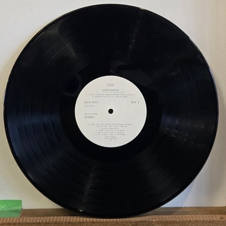 （LP ）JOHN RAWLS/SAY GOODBYE 70年国内初回プロモ盤 LP 状態良好