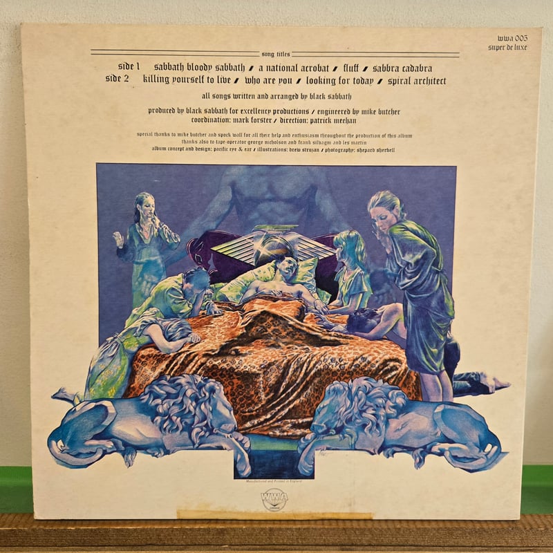 LP )BLACK SABBATH/SABBATH BLOODY SABBATH 73UK