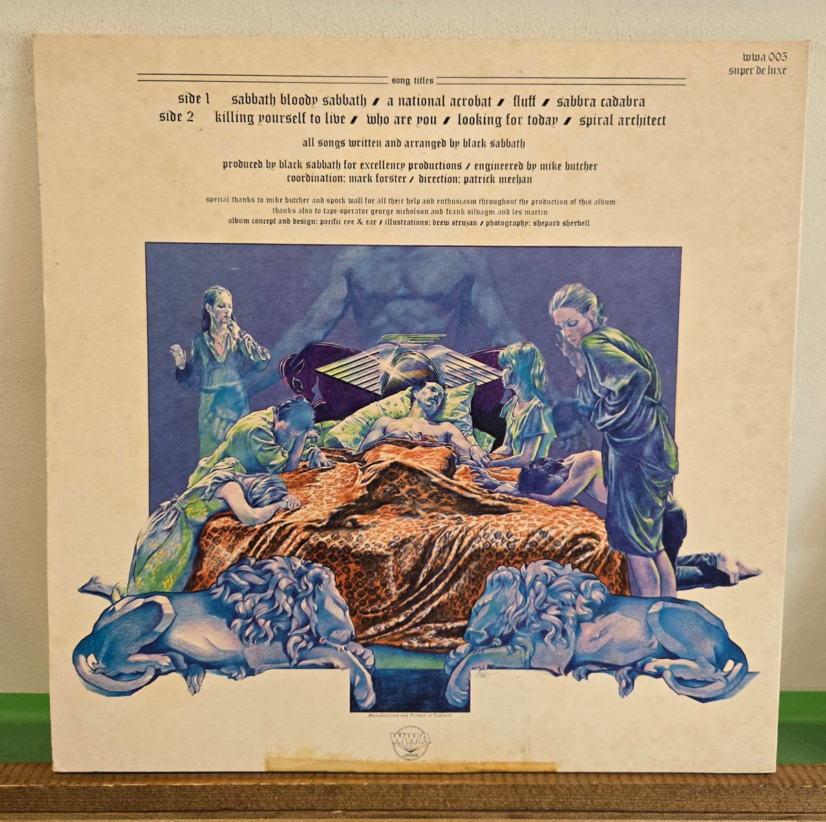 LP )BLACK SABBATH/SABBATH BLOODY SABBATH 73UK