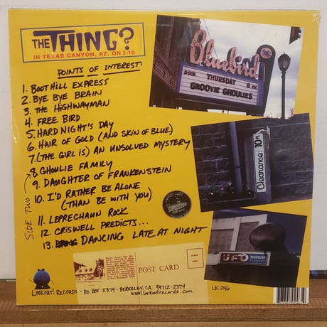 (LP)GROOVE GHOULIES / TRAVELS WITH MY AMP 2000US LOOKOUT ORIG STILL NEW SEALED 新品未開封シールド盤