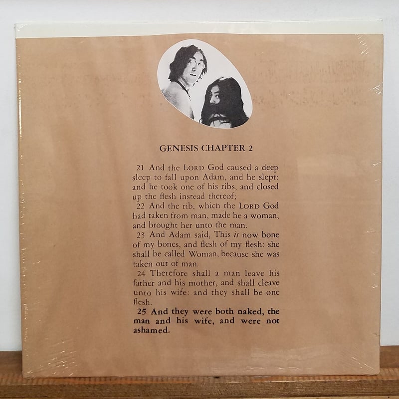 LP》 JOHN LENNON AND YOKO ONO / TWO VIRGINS 1