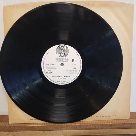 (LP )ROD STEWART/ AN OLD RAIN COAT WON'T EVER LET YOU DOWN 1970 UK VERTIGO 英国原盤 状態良好