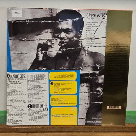 (LP )FELA RANSOME KUTI /ALAGBON CLOSE (50TH ANNIVERSARY )2024US  50周年記念盤　新品未開封