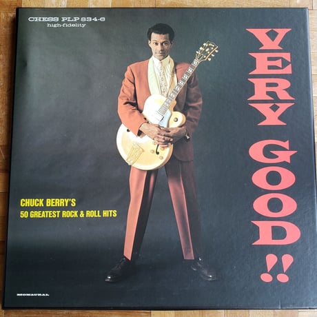 【3LP BOX 】CHUCK BERRY/ VERY GOOD! 50s GREATEST～JAPAN1983 状態良好　新品未使用デッドストック　NEW VINTAGE STOCK