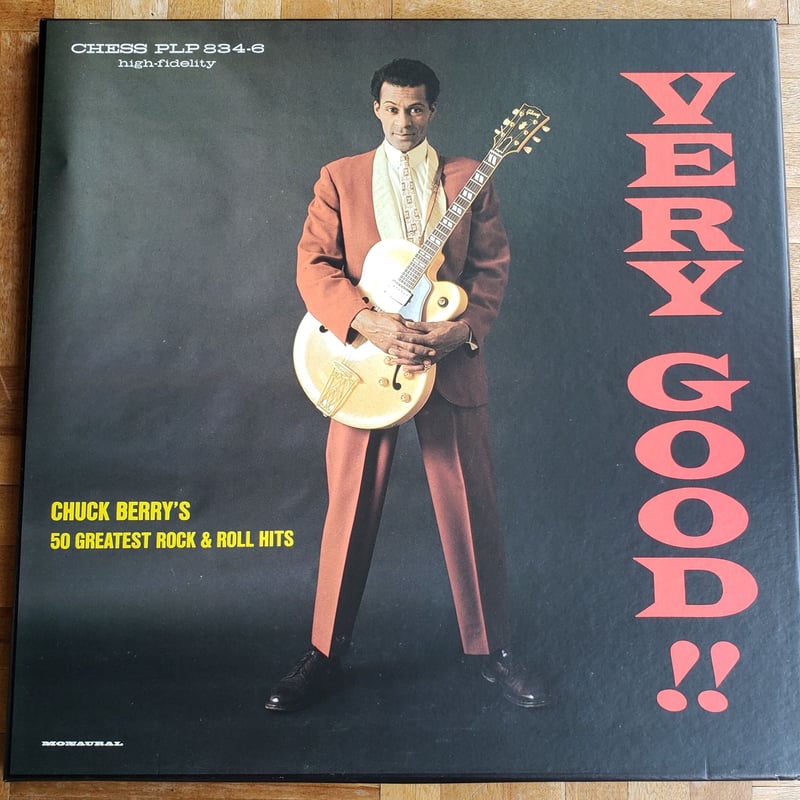 チャック・ベリー　LPボックス　Very Good! Chuck Berry's チャック・ベリー/P-Vine廃盤3枚組ボックスLP☆CHUCK BERRY