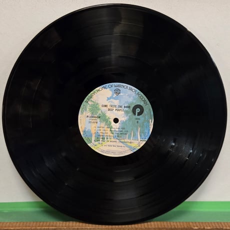 (LP )DEEP PURPLE/COMETASTE THE BAND 75年帯付　状態良好盤