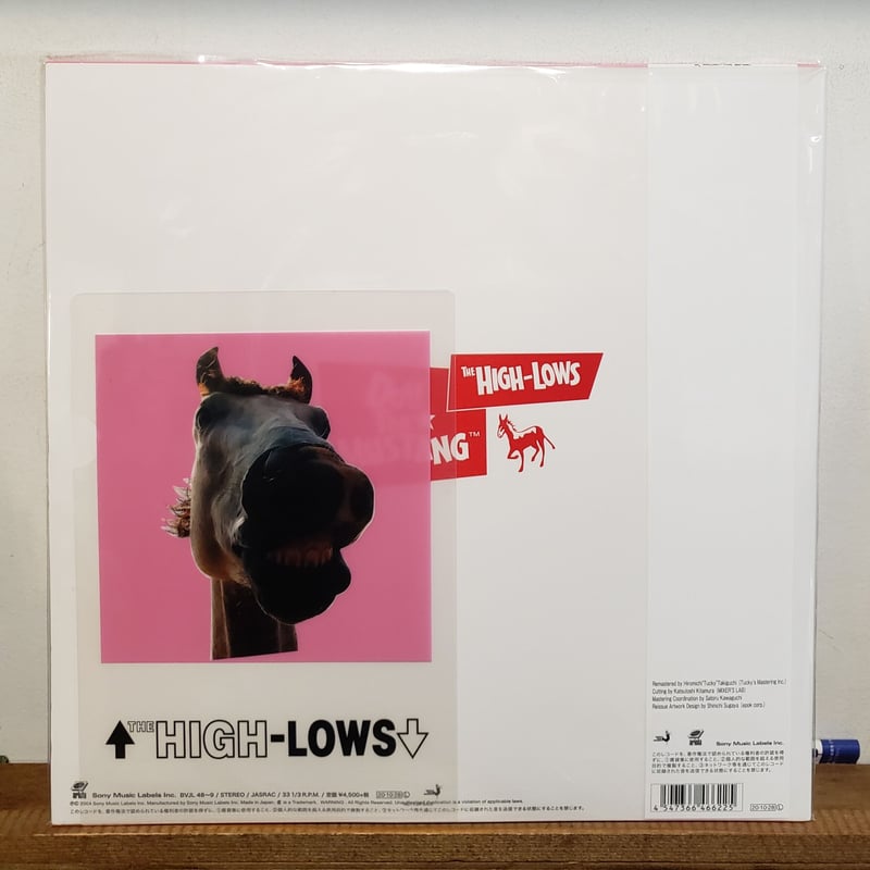 THE HIGH LOWS ハイロウズ スパイダーホップ レコード HIGH-LOWS