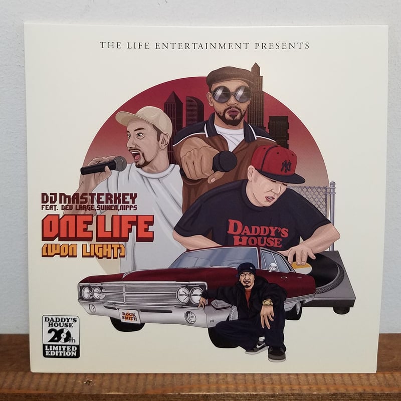 7ep 》DJ MASTERKEY / one life feat Dev Large ,