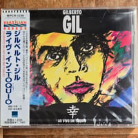 (CD )GILBERT GIL /AO VIVO EM TOQUIO 1997 WEA 86年初来日ライヴ盤　新品未開封シールド