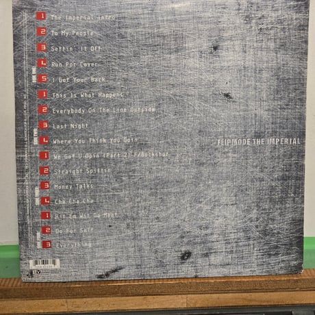 (2LP )FLIPMODE SQUAD /THE IMPERIAL 1998US ORIGINAL 新品未使用デッドストック盤　稀少