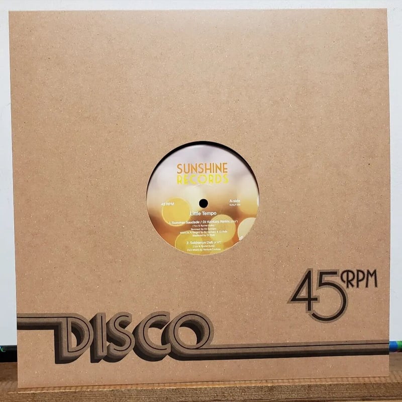 d*0様 little tempo リトルテンポ　レコード　vinyl 希少　レ 12EP )LITTLE TEMPO リトル・テンポ/ SUMMER SAUDADE 1/2