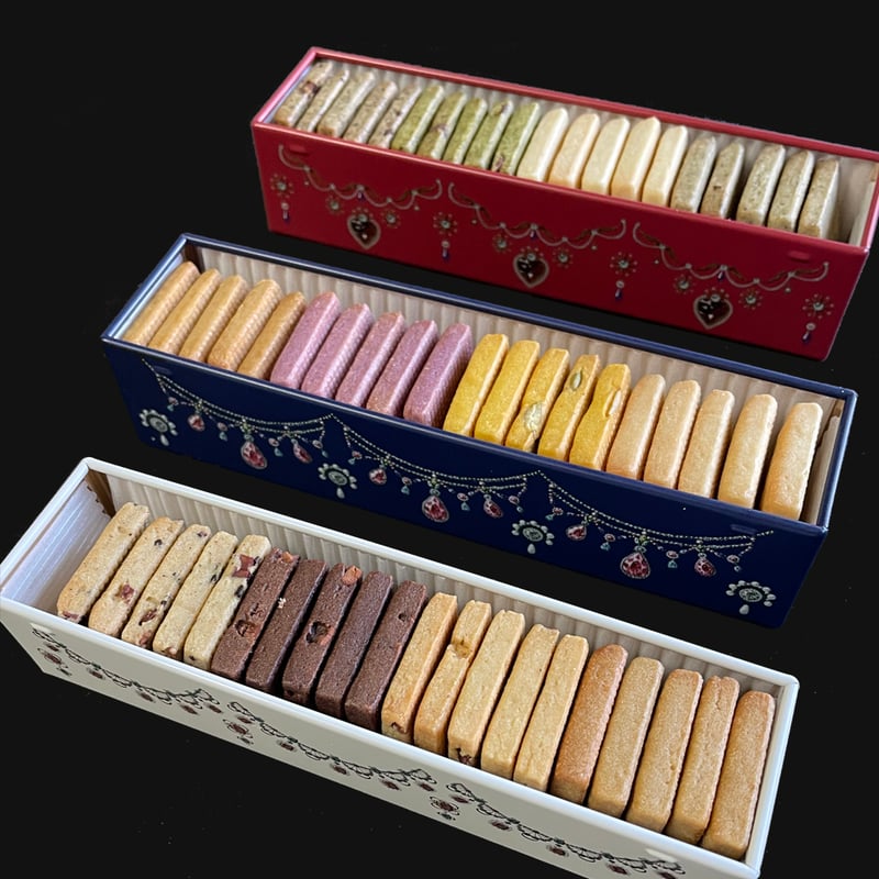 宝石缶 赤（はるゆたかプレーン・ほうじ茶・緑茶×カカオニブ・紅茶