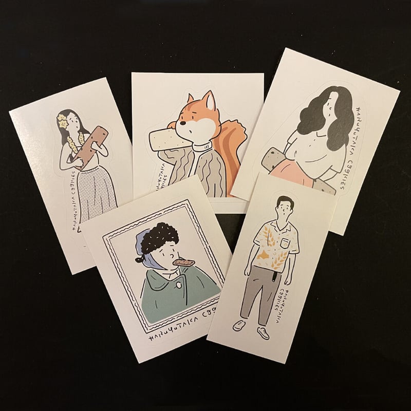 マグネット缶ロング（7種類40枚入り） | はるゆたかクッキー いちさか