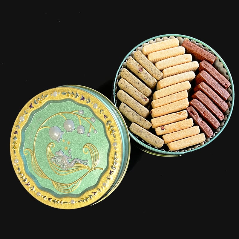 すずらん缶（はるゆたかプレーン &きなこ× カカオニブ＆紅茶