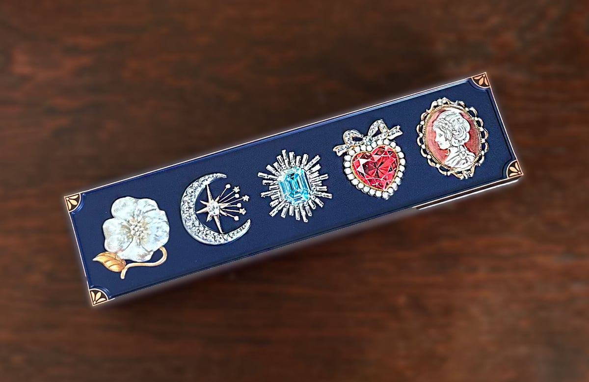 宝石缶 青（はるゆたかプレーン・かぼちゃ・黒糖・むらさき芋