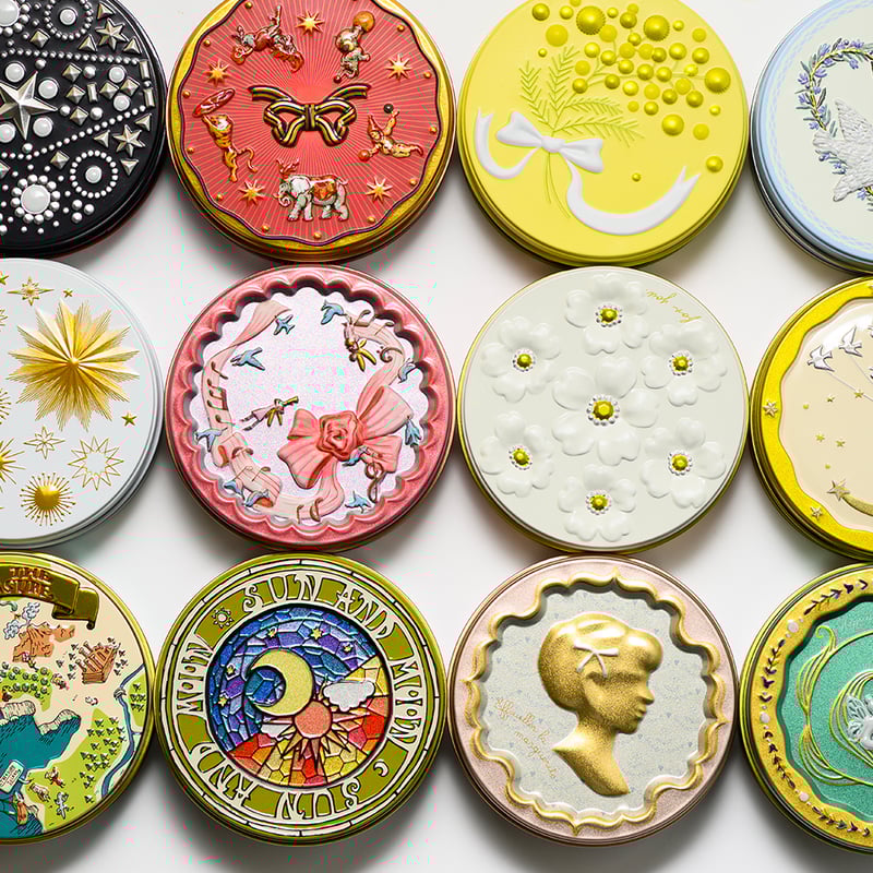 刺繍缶（黒糖 & かぼちゃ & きなこ×カカオニブ & むらさき芋） | はる