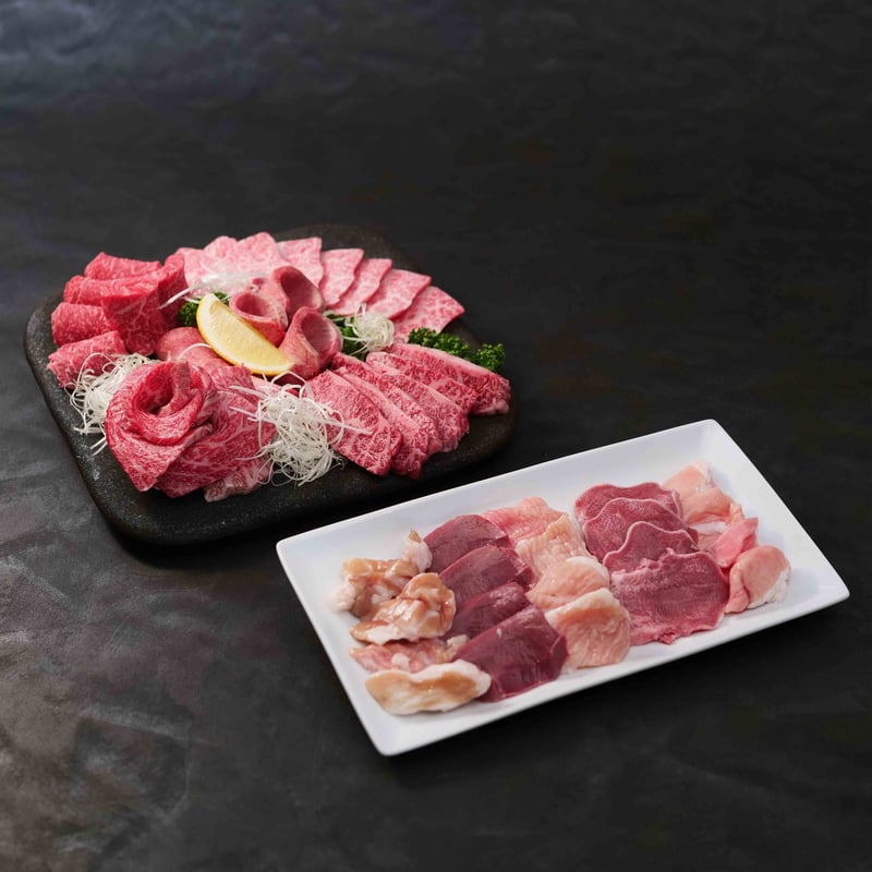 焼肉セット4~5人分】一番人気！ちょっと贅沢に！上シリーズ！送料込み