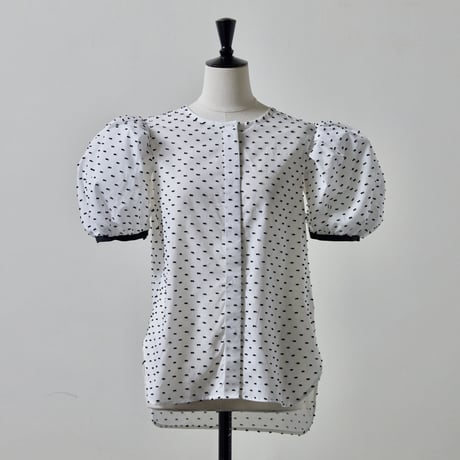 RIKO riko tokyo☆Bonbon blouse ネイビーブラック