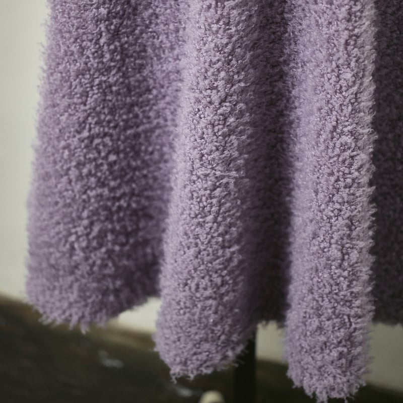Fluffy skirt (purple) | RIKO