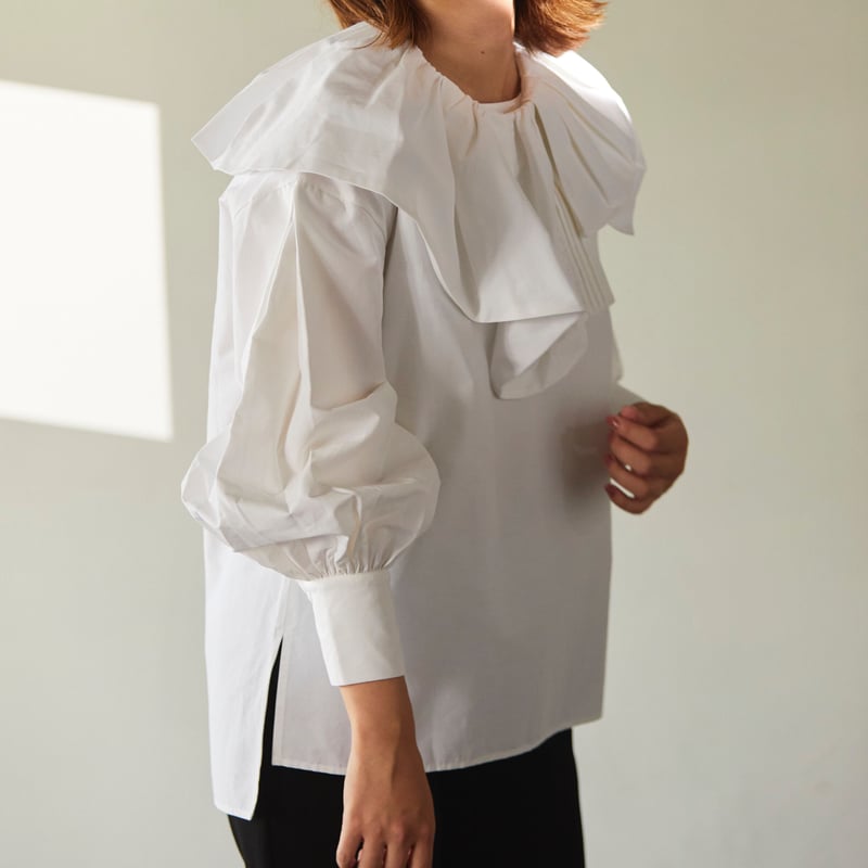 Big collar blouse | RIKO