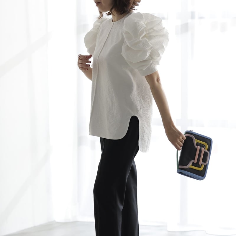 Watagashi blouse(jacquard) | RIKO