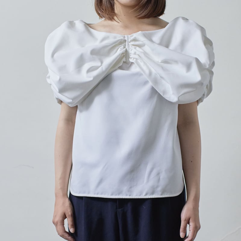 新品)RIKO tokyo☆Audrey blouse white