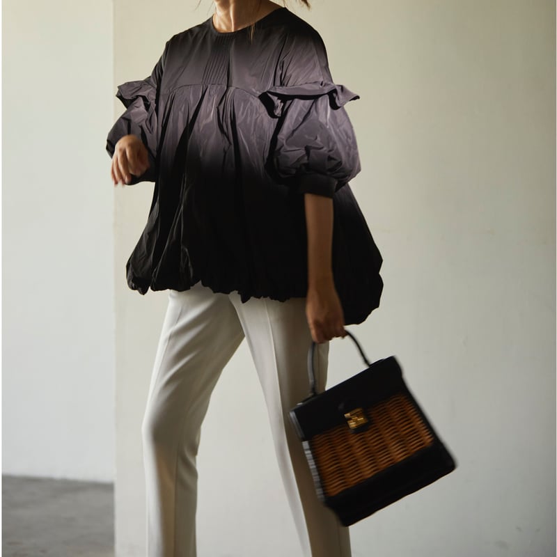 Butterfly balloon blouse | RIKO 