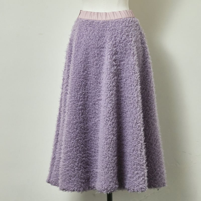 Fluffy skirt (purple) | RIKO