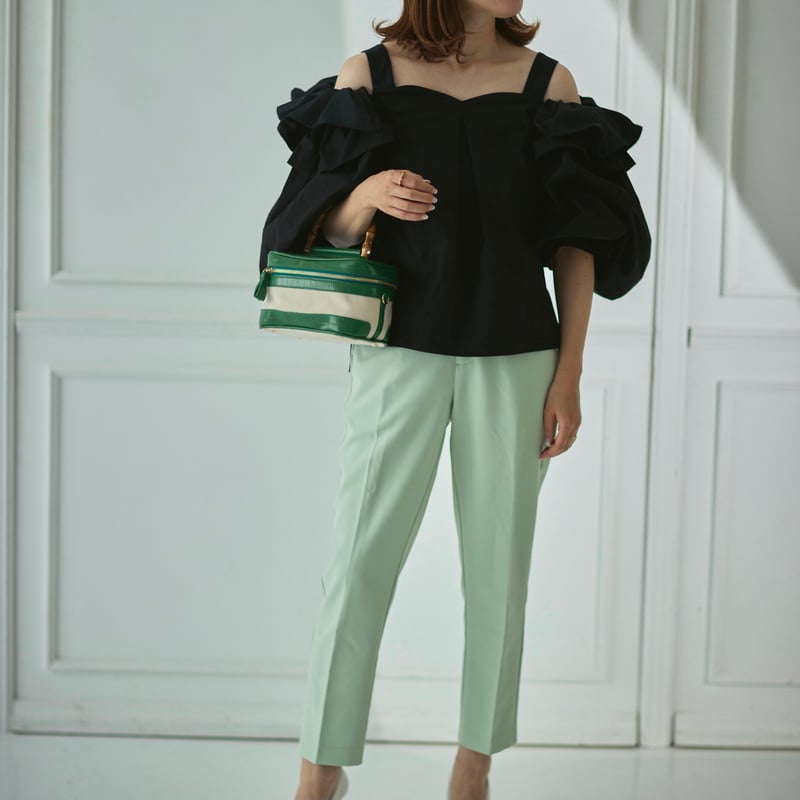 Bouquet tops(black) | RIKO