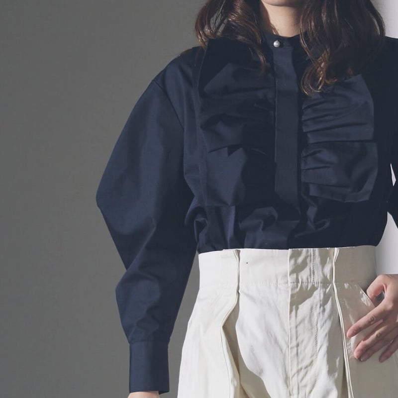 Triple ribbon blouse | RIKO