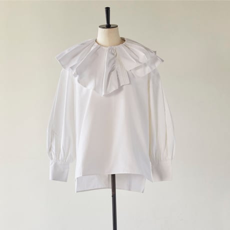 Big collar blouse