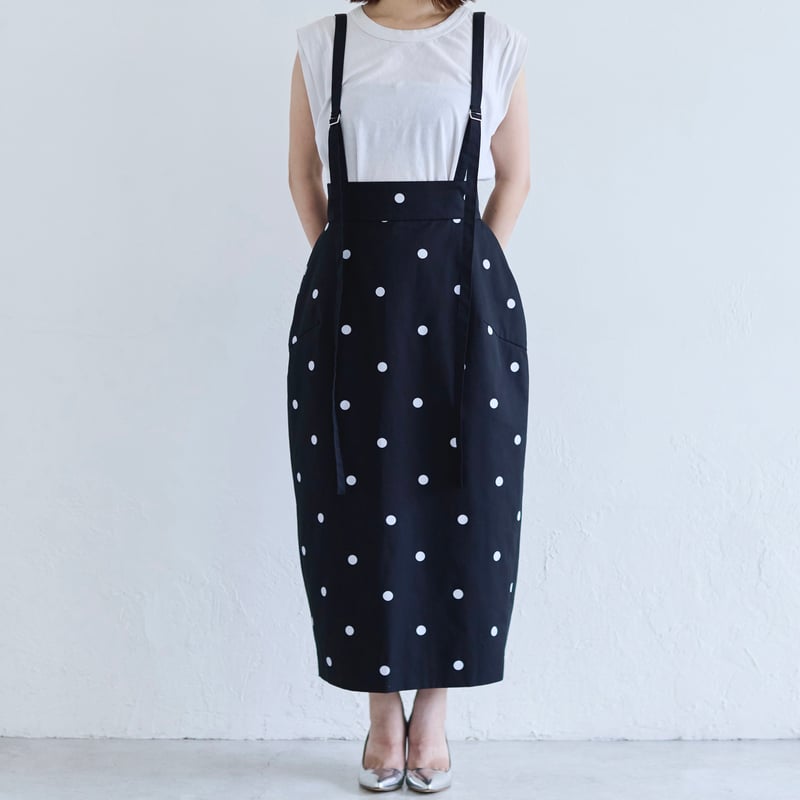 Dot curvy skirt(M) | RIKO Dot curvy skirt(M) | RIKO