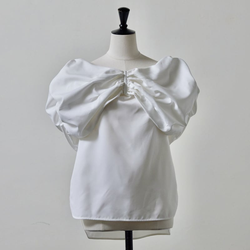 Drawer - RIKO Tokyo ホワイト　オードリーブラウス Audrey blouse | RIKO