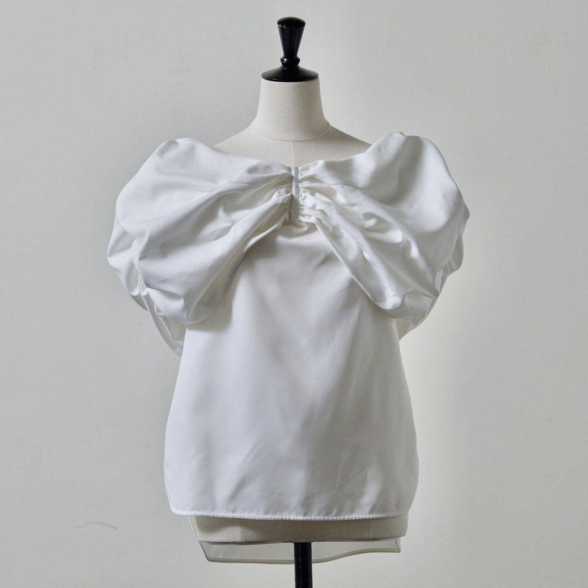 riko.tokyo jackie blouse グレー試着のみ