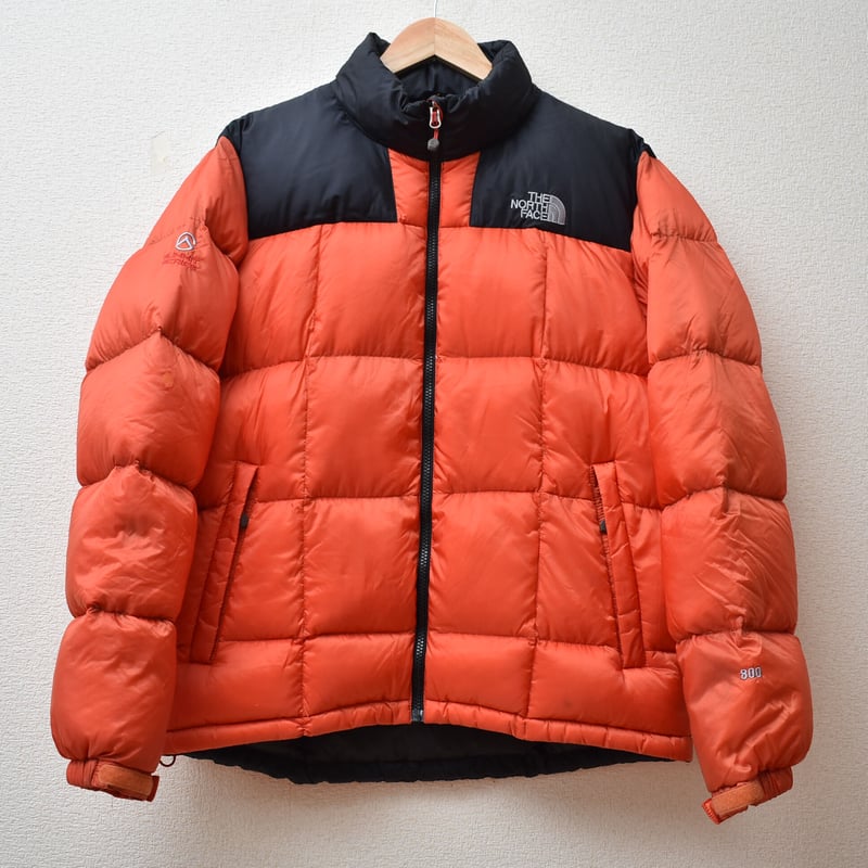 送料無料】THE NORTH FACE ローツェジャケット M オレンジ ダウン 