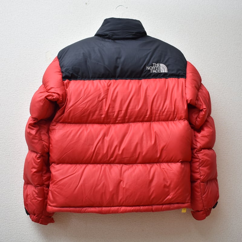 送料無料】THE NORTH FACE ヌプシジャケット レッド XS ダウン