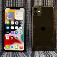 iPhone11（128GB）ブラック SIMフリー（バッテリー交換済み）：スマホ堂淡路・洲本店
