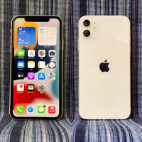 iPhone11（128GB）ホワイト SIMフリー（バッテリー交換済み）：スマホ堂淡路・洲本店