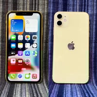 iPhone11（128GB）ホワイト SIMフリー（バッテリー交換済み）：スマホ