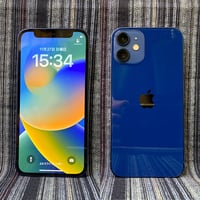 iPhone12mini（128GB）ブルー SIMフリー（バッテリー交換済み）：スマホ堂淡路・洲本店
