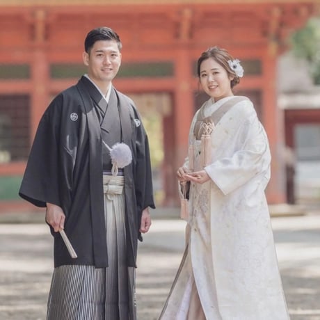 【結婚式和装一式レンタルプラン｜白無垢 or 色打掛＋紋付袴セット】和装前撮り・神社婚に｜全国発送対応・茨城からお届け（送料込）