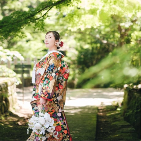 【結婚式和装一式レンタルプラン｜白無垢 or 色打掛＋紋付袴セット】和装前撮り・神社婚に｜全国発送対応・茨城からお届け（送料込）