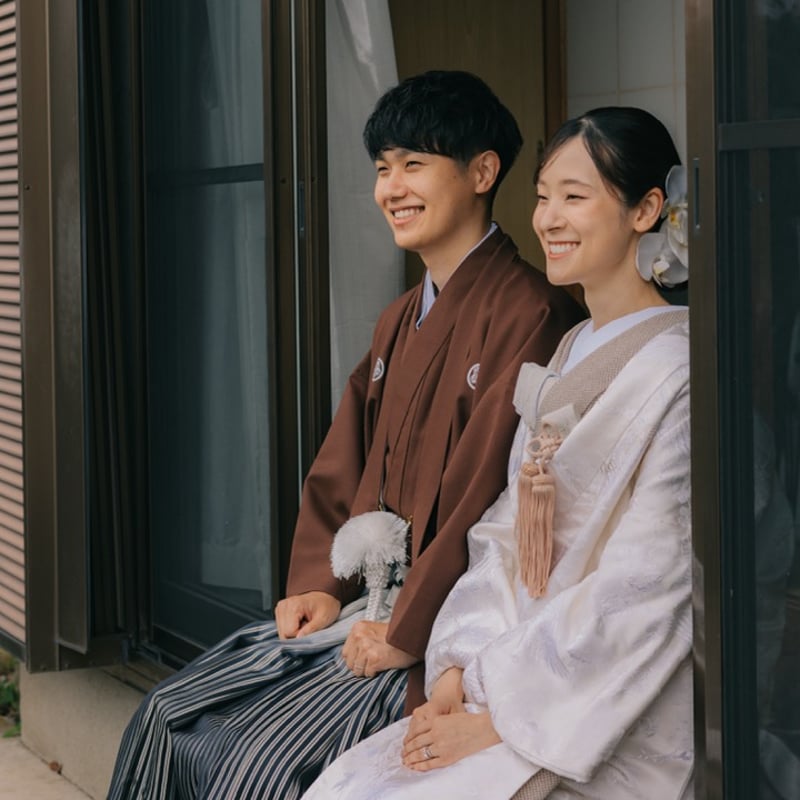 結婚式和装一式レンタルプラン｜白無垢 or 色打掛＋紋付袴セット